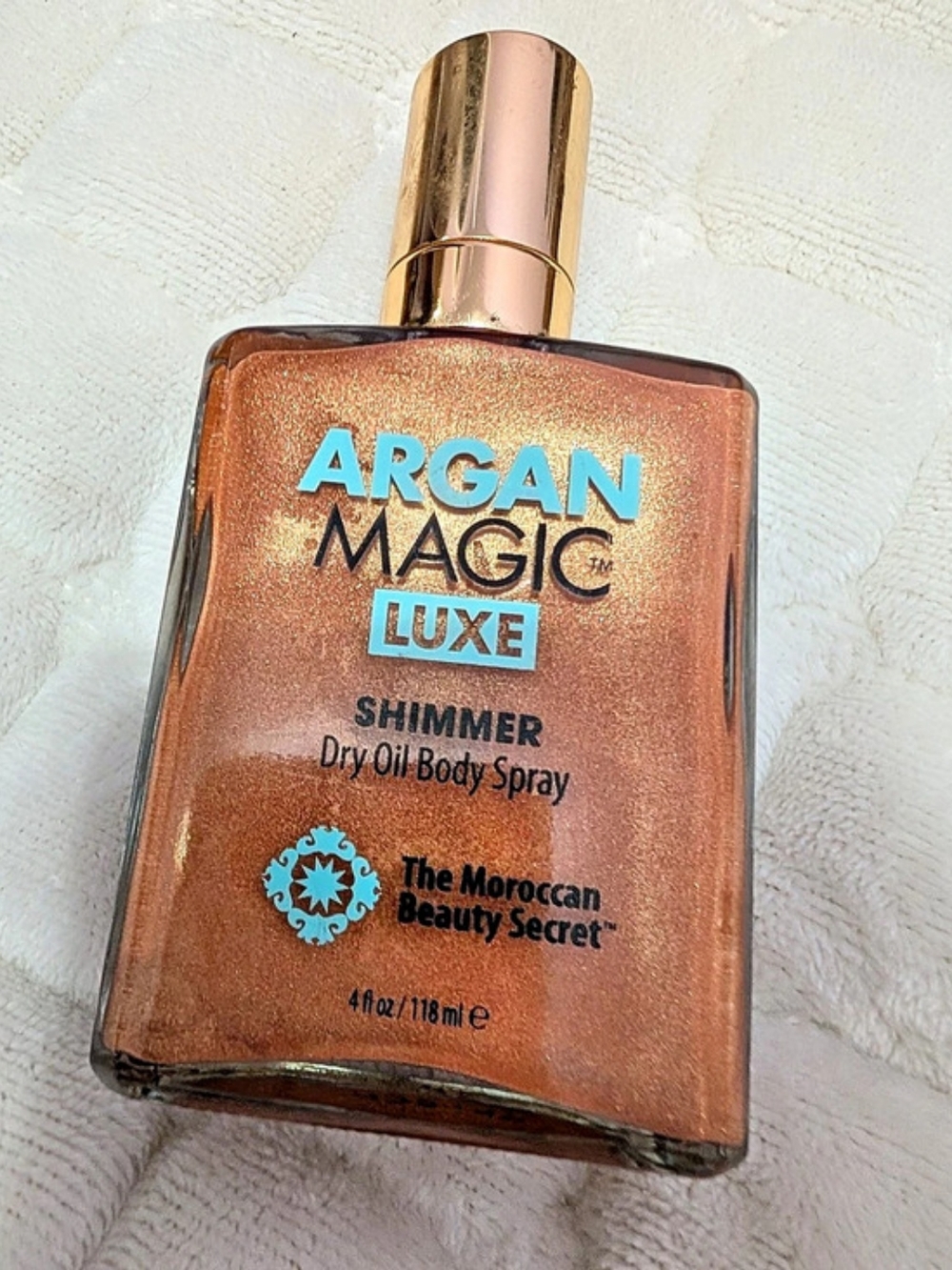 The Moroccan Beauty Secret Argan Magic Luxe Shimmer Dry Oil Body Spray Shimmer